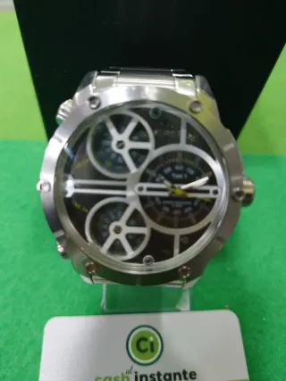 Reloj Marea 54214 Plata y Negro