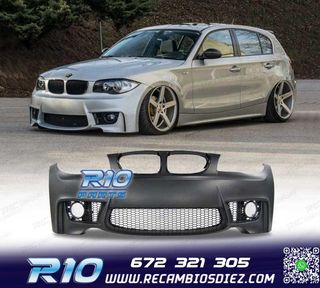 PARAGOLPES DELANTERO BMW E81 E87 E82 04-12 LOOK 1M