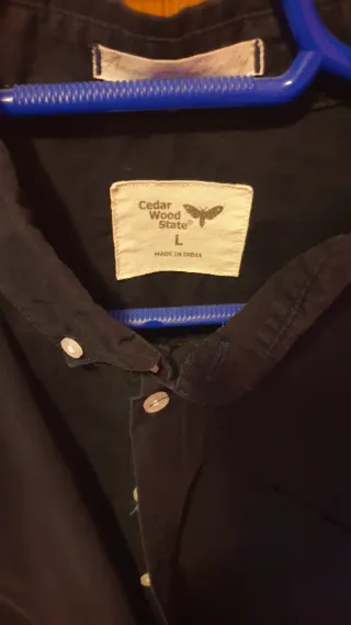 Camisa Cadet Royal Negra Talla L