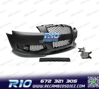 PARAGOLPES DELANTERO AUDI A3 8P 04-08 LOOK RS3 NEGRO + NIEBL