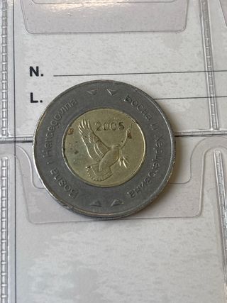 Moneta Bosnia Erzegovina 5 KM