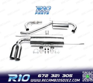 LÍNEA DE ESCAPE VOLKSWAGEN VW GOLF V GTI AUDI A3 8P