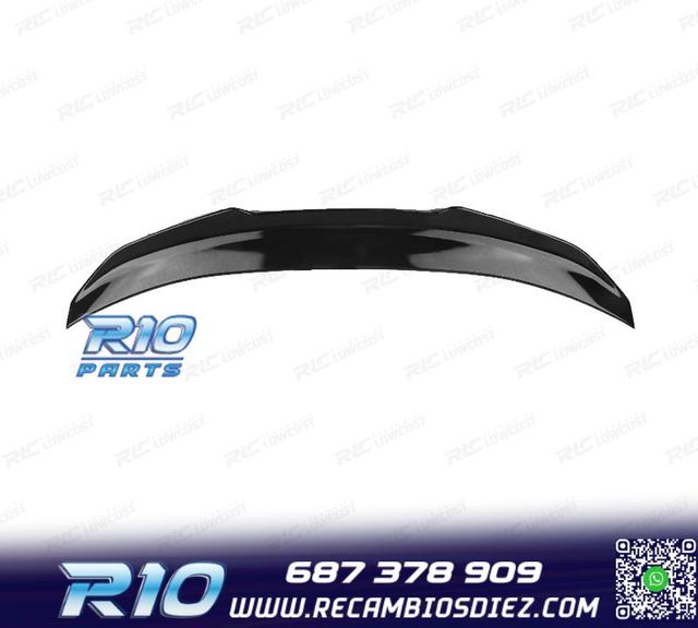 ALERON BMW E92 E93 LOOK PSM NEGRO BRILLO