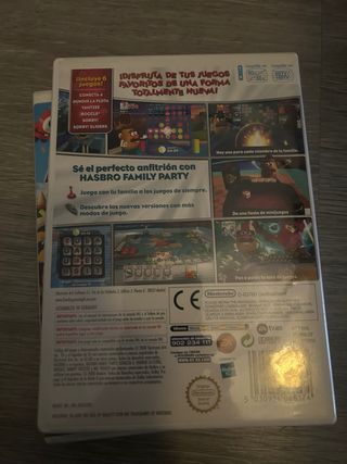 Juego Wii Family Party Hasbro