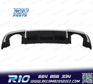 DIFUSOR AUDI A3 8V 16-20 LOOK RS3 + COLAS ESCAPE