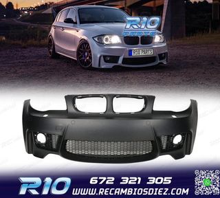 PARAGOLPES DELANTERO BMW E87 E82 E81 E88 LOOK 1M PDC SRA