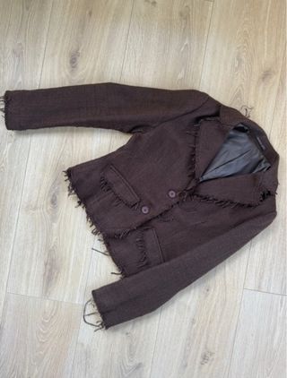 Chaqueta juvenil invierno marrón XL
