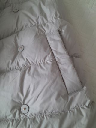 I BLUES  bomboogie smanicato ghiaccio 100% piuma