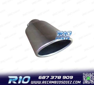 COLA ESCAPE TIPO CUPRA ACERO INOX