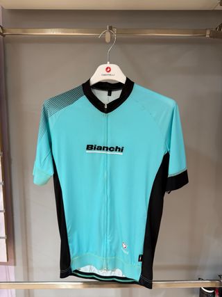 Maillot Bianchi Talla L Celeste y Negro