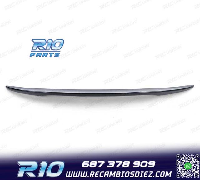 ALERON SPOILER BMW E92 LOOK M PERFORMANCE NEGRO BRILLO
