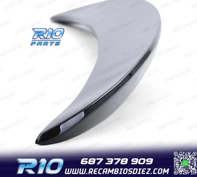 ALERON SPOILER BMW E92 LOOK M PERFORMANCE NEGRO BRILLO