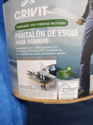 Pantalón de esquí Crivit hombre/ unisex