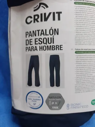 Pantalón de esquí Crivit hombre/ unisex