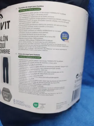 Pantalón de esquí Crivit hombre/ unisex