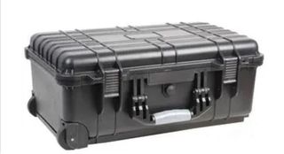 Maletín Negro Resistente al Agua con Ruedas e Inserto