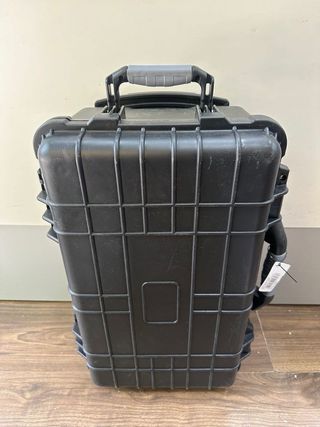 Maletín Negro Resistente al Agua con Ruedas e Inserto