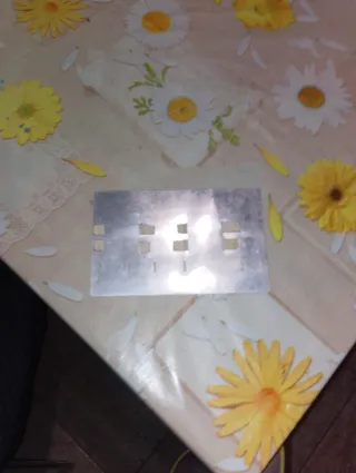 Tabella Orario Alluminio Vintage