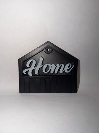 Portachiavi da parete Home nero e grigio