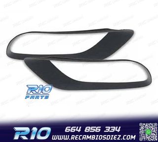 COLAS ESCAPE BMW X6 E71 08-14 LOOK M CROMADO + MOLDURAS DE C