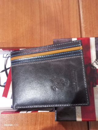 Portafoglio Harvey Miller Polo Club nero