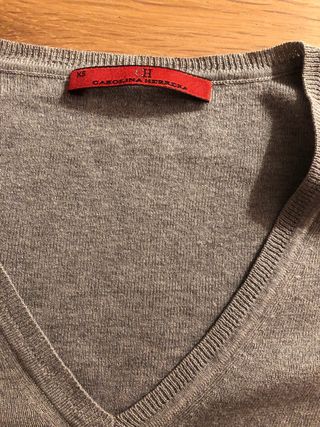 Jersey Carolina Herrera Seda y Lana Talla S