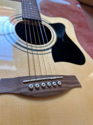 Guitarra Ibanez V72ECE-NT-2Y-02 con funda