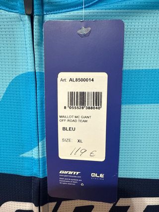 Maillot Giant Off-Road Team Talla XL