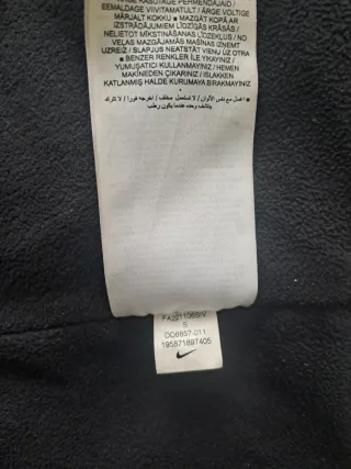 Chaqueta Nike Negra Invierno