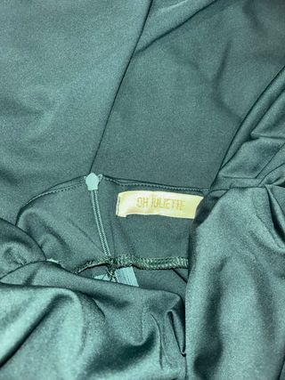 Vestido largo verde de fiesta