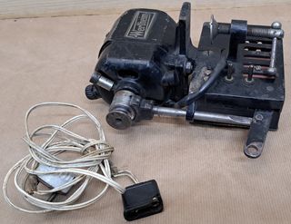 Antiguo motor Wertheim para maquina de coser, 125