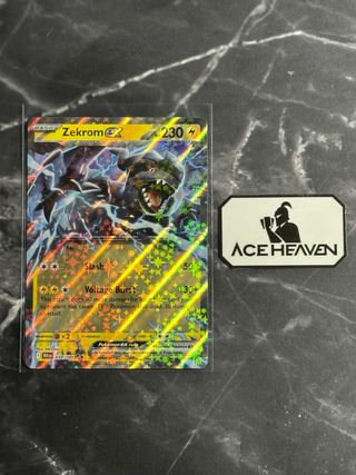 Carta Pokemon Zekrom ex (BLK 034) 🇬🇧