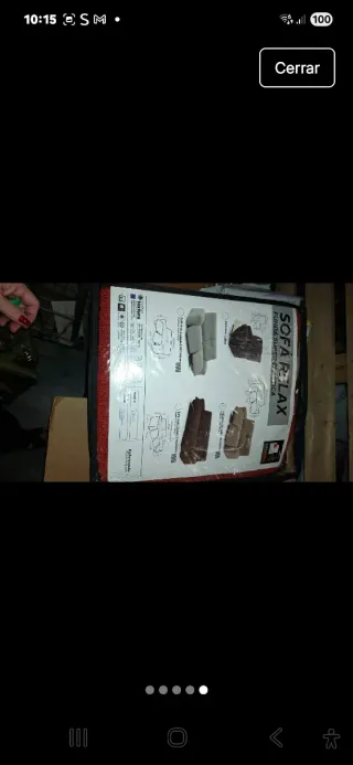 Funda sofá relax 2 plazas 2 reposapiés