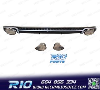 DIFUSOR AUDI A4 B9 16- LOOK RS4 + COLAS ESCAPE