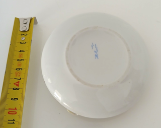 Portacandele Fiori Ceramica