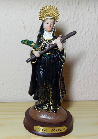 Figura de Santa Rita de Casia, marca Marfinites