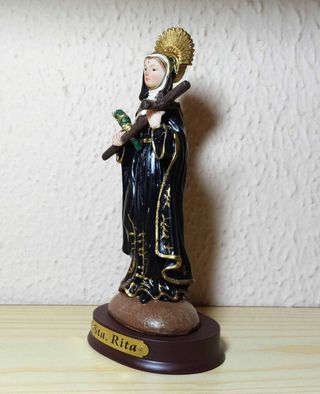 Figura de Santa Rita de Casia, marca Marfinites
