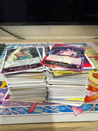 Lotto carte One Piece Jap