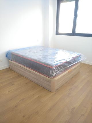 Cama canapé madera, colchones y canapes madrid