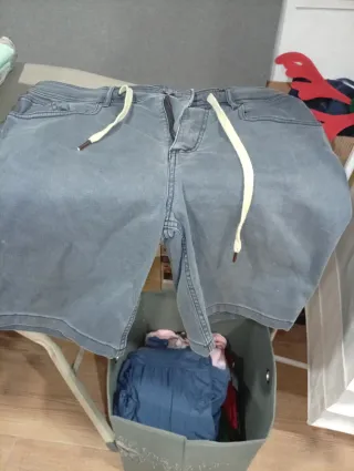 Lote 3 Pantalones Cortos Grises