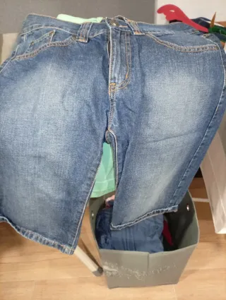 Lote 3 Pantalones Cortos Grises