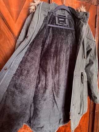 Chaqueta parka Sweet verde talla M