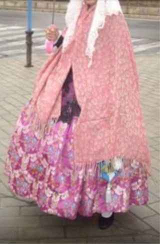 Falda Alicantina con Cancán Talla 9 10 años