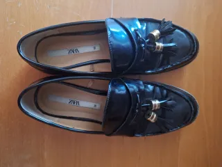 Zapatos Zara Mujer Negros Talla 38
