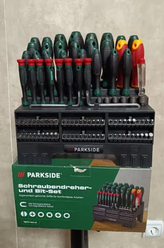 Set cacciavite Parkside 101 pezzi