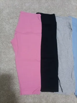 Lote 4 leggings mujer talla única