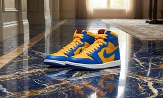 Nike Air Jordan 1 Retro High Azul Amarillo