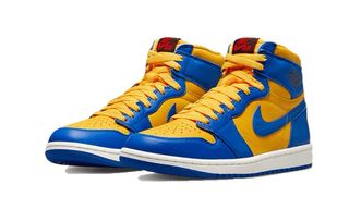 Nike Air Jordan 1 Retro High Azul Amarillo