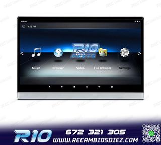 PANTALLA REPOSACABEZAS MULTIMEDIA DE 13,3 "