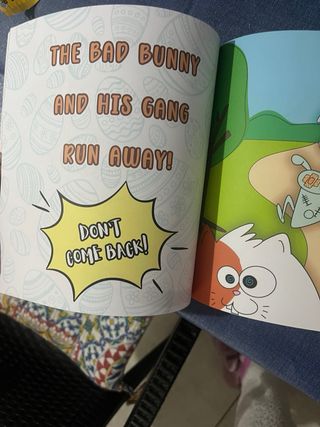 Mr Cat Easter trouble. Impara l'inglese diverte...